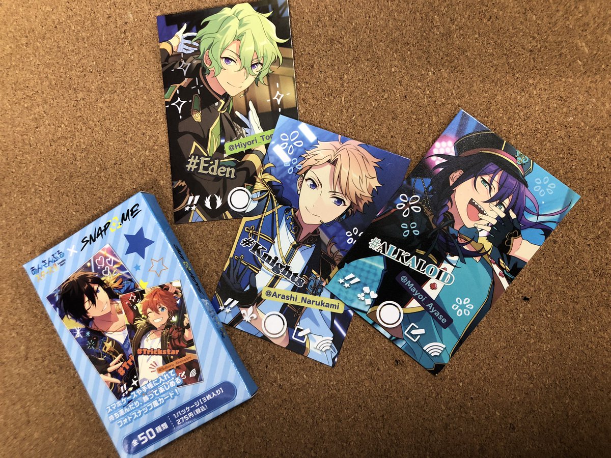 グッズ情報】 『#あんさんぶるスターズ!! ×snap me』が再入荷❣️ 少し