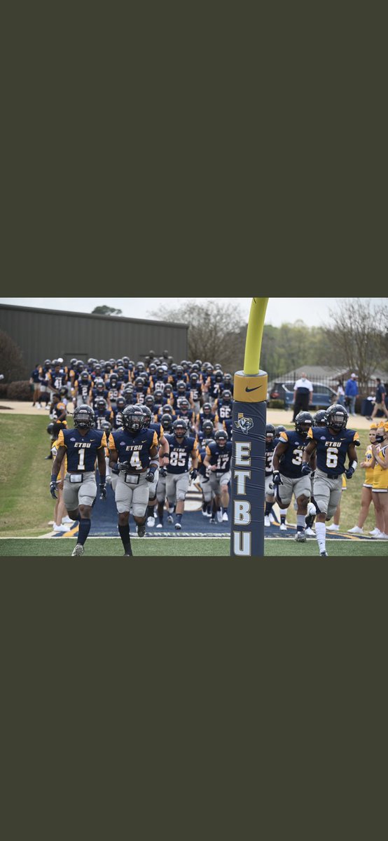 avery_clark360's tweet photo. After a great talk with @zack_sharaf I am blessed to revive an offer to east Texas baptist university 🔵 🟡@CoachJHaddock @CoachD28_BU https://t.co/MPSRFSafYW