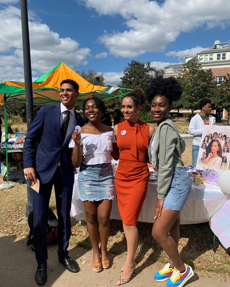 Aliya_Everett23's tweet photo. What a great first day✨
Thank you to everyone who stopped by my table to hear about me and the changes I want to implement as Miss Florida A&M University! 👑🧡
#TheeFAMUWoman #Aliya4MissFAMU #FAMUelections #FAMUelectionszn #FAMU #FAMUEC #FAMU22 #FAMU23 #FAMU24 #FAMU25 #FAMULaw https://t.co/GGElesqdmd