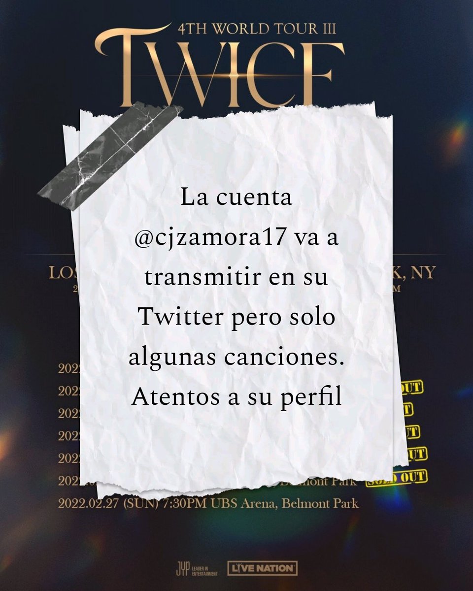 Receta 👇

#TWICE #TWICE_4TH_WORLD_TOUR #TWICEINLA <a href="/JYPETWICE/">TWICE</a>