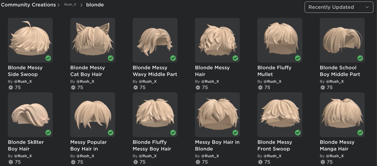 Blonde Messy Wavy Hair - Roblox  Messy wavy hair, Messy hair boy, Blonde hair  boy