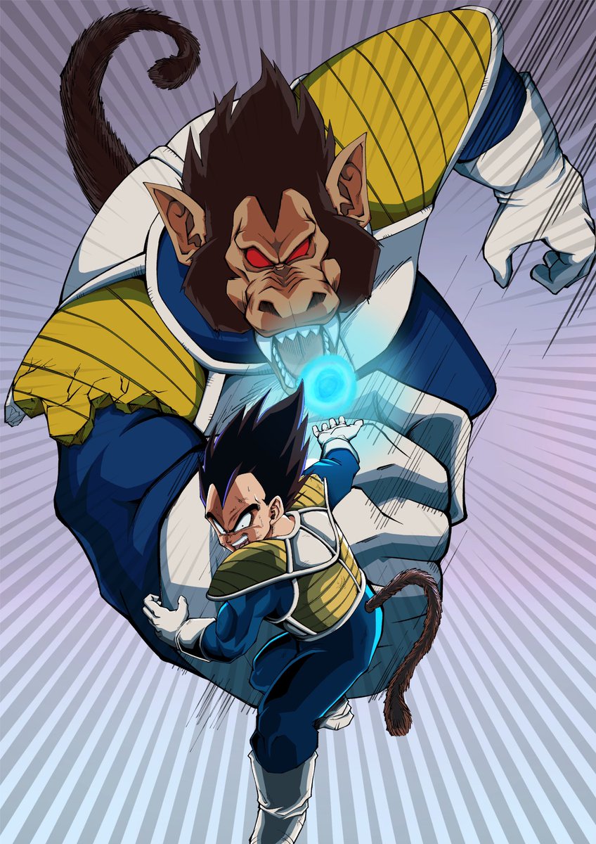 大猿ベジータ記念

#過去絵