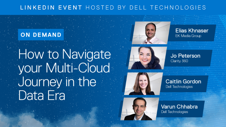 If you missed the discussion with industry experts on #multicloud last week or you just can't get enough ☁️☁️☁️, you're in luck!

Watch it on demand: dell.to/3rBs68Y @DellAPEX #DellMultiCloud #IWork4Dell