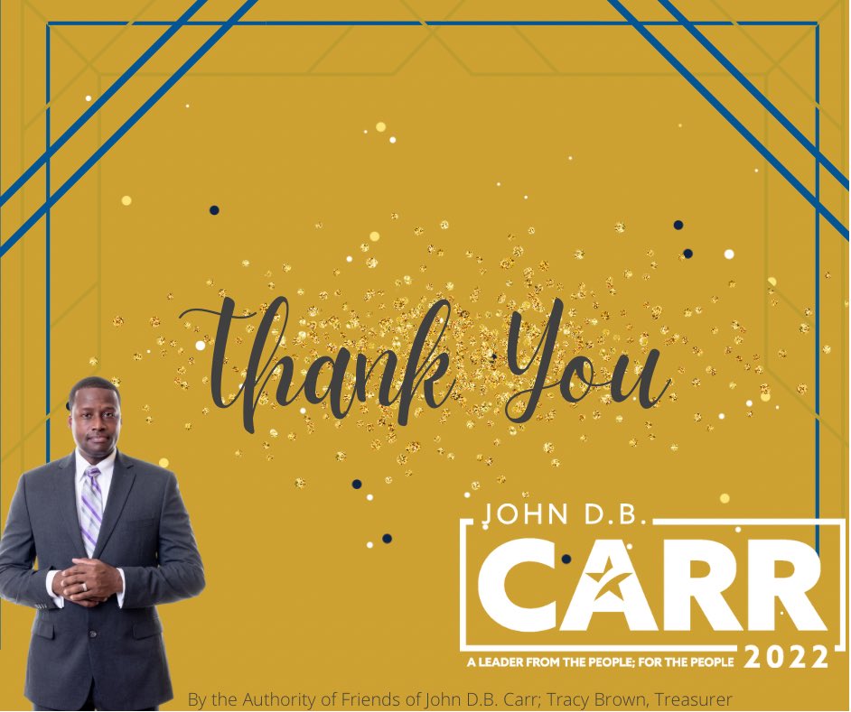 VoteForJohnCarr's tweet photo. Thank you everyone who joined our virtual event! I appreciate you taking time to hear and learn about me and my vision for the Sheriff’s Office. I am excited to engage more with you in upcoming events. #voteCarrforSheriff #Princegeorgescounty #BuildingOnLegacy https://t.co/OuJspfW22y