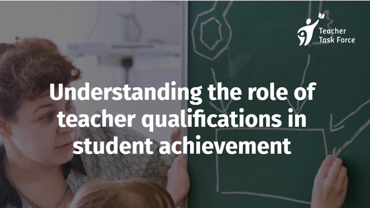 TeachersFor2030's tweet photo. 📢 Qualified teachers urgently needed!

Teachers with higher qualifications, more pedagogical training and teaching experience are directly linked to higher learning achievement.

Read our policy brief: https://t.co/rJzTtHhDOE.

#InvestInTeachers https://t.co/tGx0YjQRS5