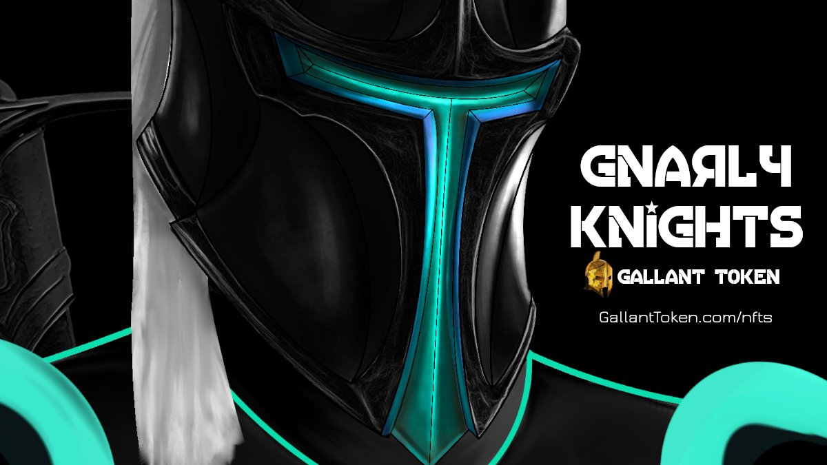 DarkGHOSTcrypto's tweet photo. @OfficialTravlad #GnarlyKnights are a unique #NFT collection created by @Gallatoken in house artist @CitycountryG!

Receive game assets for future #P2E #blockchaingames
Together with other great utility the Gnarly Knights are the gateway to the #GallantToken gaming ecosystem.
#NFTCommunity #BSC https://t.co/A3oxjVTR0u