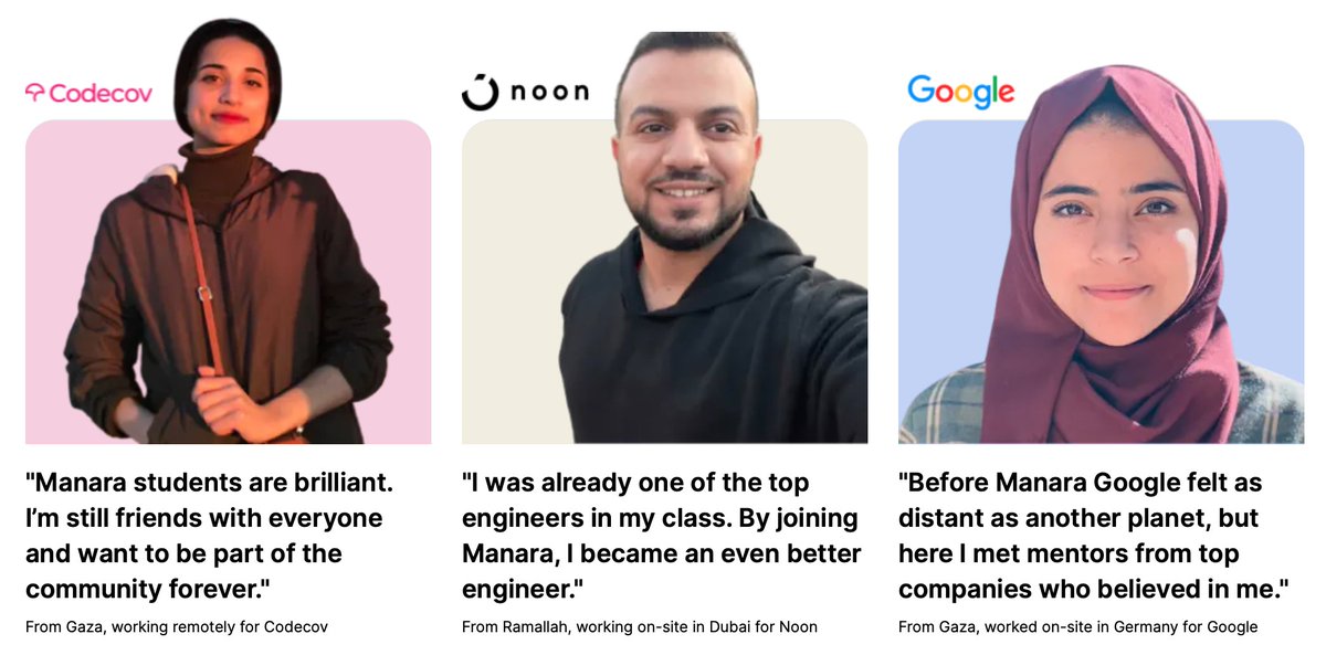 Our new website is live 🚀 Are you ready to take the next step in finding your #dreamjob? Our application deadline is April 1st! #Yalla! manara.tech
#SoftwareEngineer #MENA #MiddleEast #DreamBigger #Noon #Google #Codecov