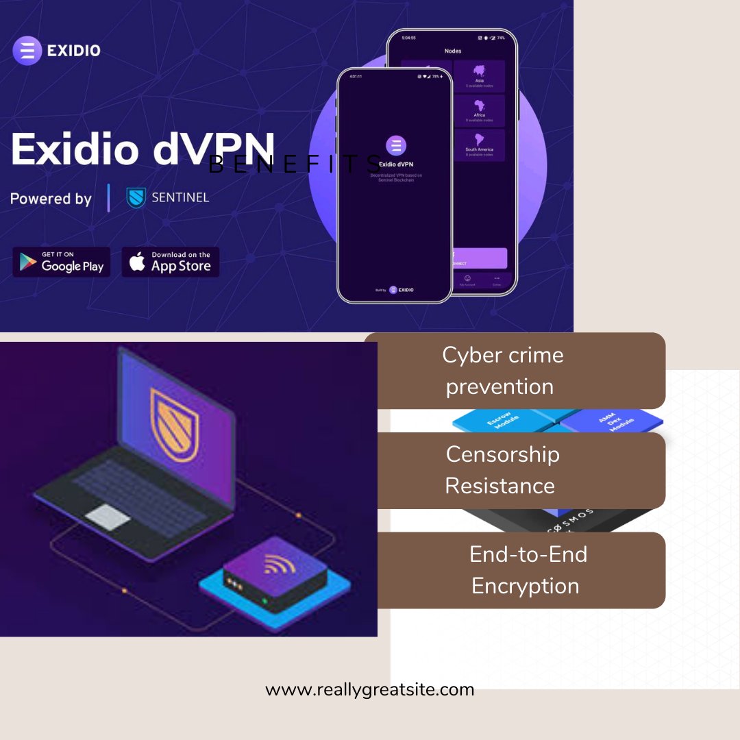 philar_jc's tweet photo. Below are the common features of this affordable #Exidio_co #dVPN powered by #Sentinel_co specially designed to be end to end encrypted. Take your online freedom into your own hands. 

Download the app below:

📱https://t.co/nVfvvWhSAs

📱https://t.co/QSdxwRFWX1 https://t.co/hbtuTVormk