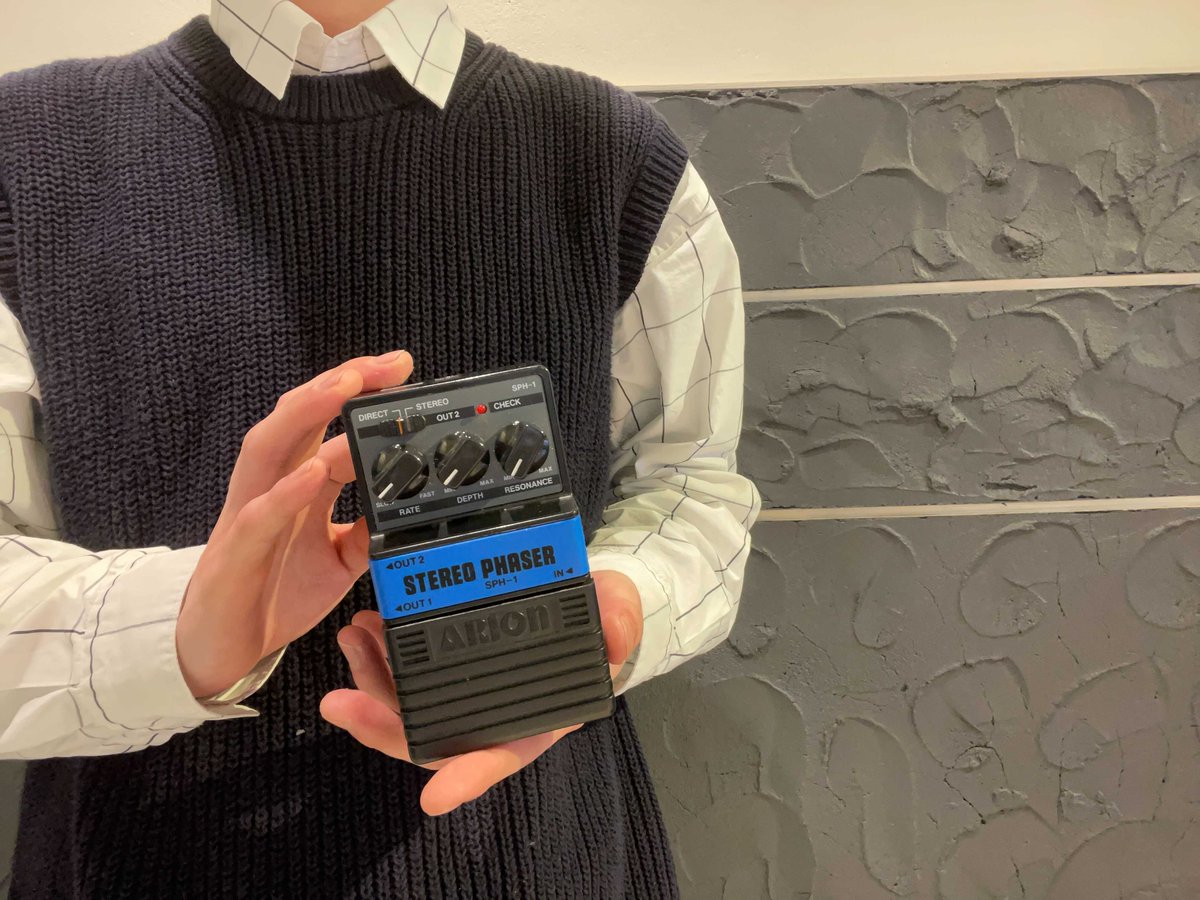 columnbyNOAH's tweet photo. 【#推しGEAR】抜け感の無さが逆にいいARION STEREO PHASER SPH-1

https://t.co/lY11EBGWBN

#studionoah #noahbook #ARION #guitar #Effector #StompBox #ギター #PHASER https://t.co/QZ4A1mDLJi