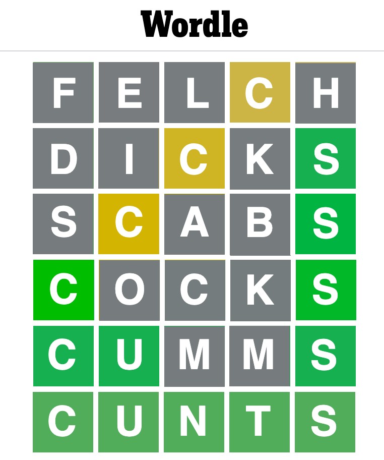 MickAgro's tweet photo. #Wordle #244 6/6

SMASHED IT!! https://t.co/UJCocn5KyV