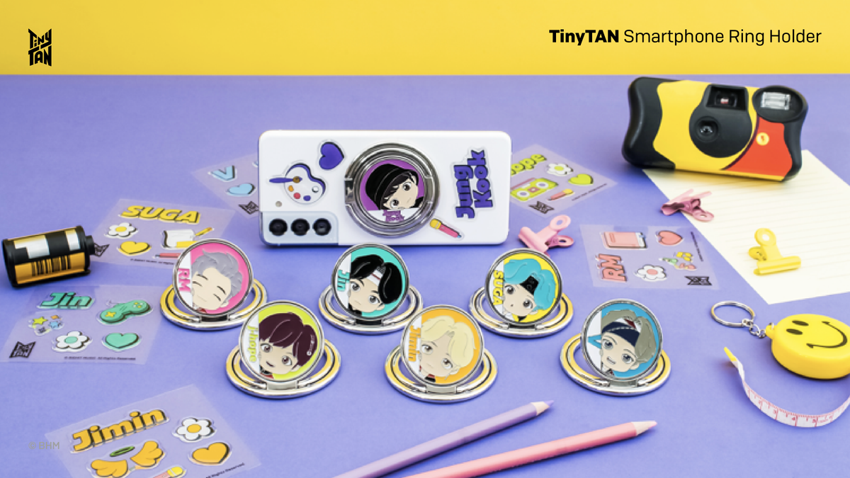 TinyTANofficial's tweet photo. [February 2022] Newly Launched Licensed Products!
TinyTAN @KHVATEC1 Phone Accessories available in Japan and Korea https://t.co/3xgwolX6CJ