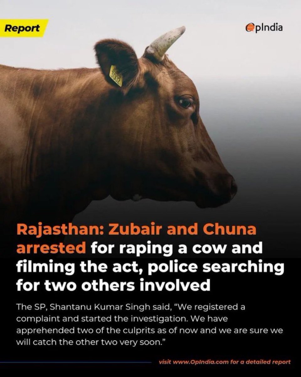 Hi <a href="/PetaIndia/">PETA India</a>, any candle March and legal advocacy in this case? No? Why? A cow isn’t an animal?