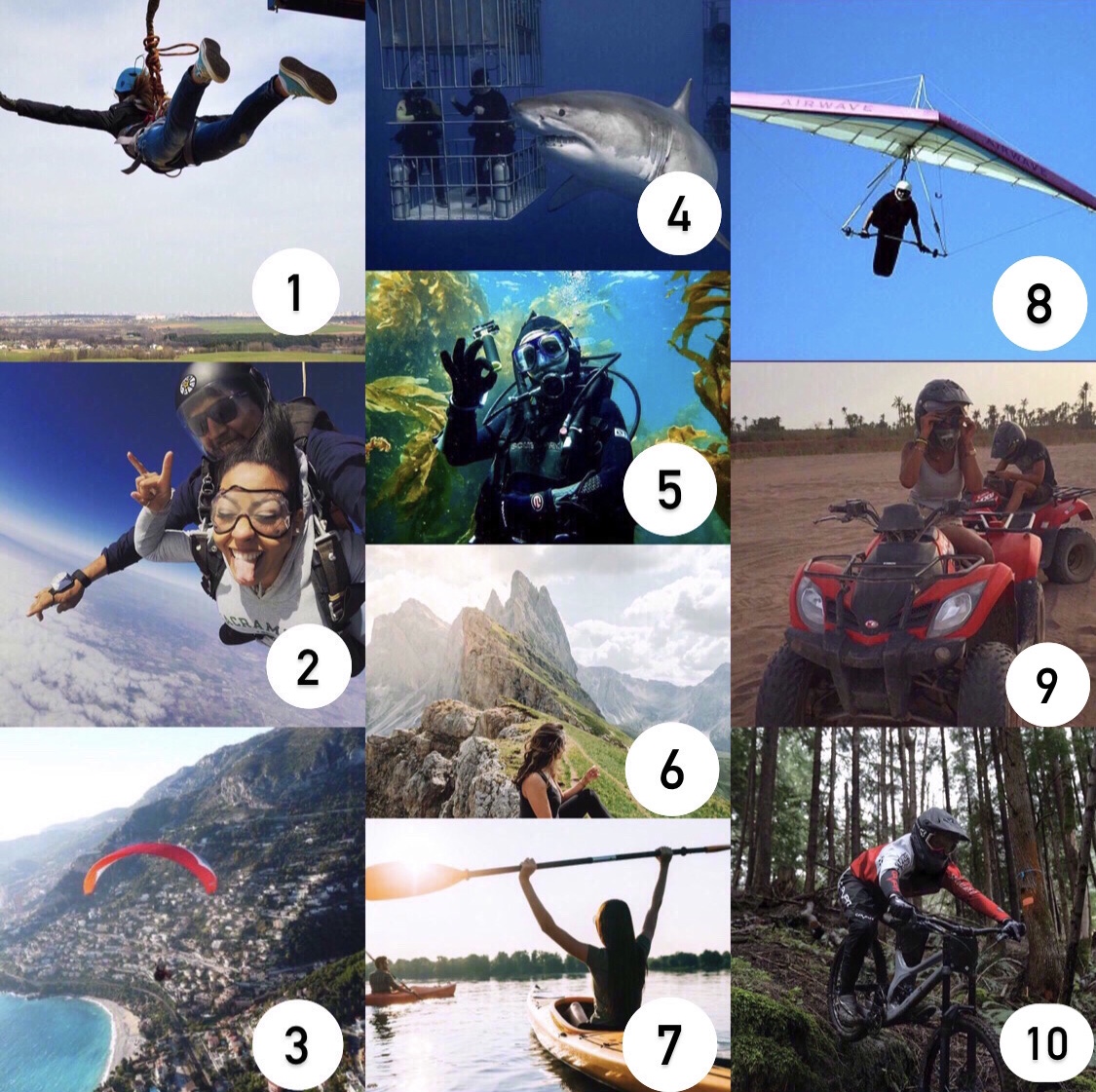 METROFMSA's tweet photo. #picpoll : Which of these adventure activities have you done?
#TheMorningFlava
@moflavadj @owenhannie @melbala https://t.co/occnDxrz6X