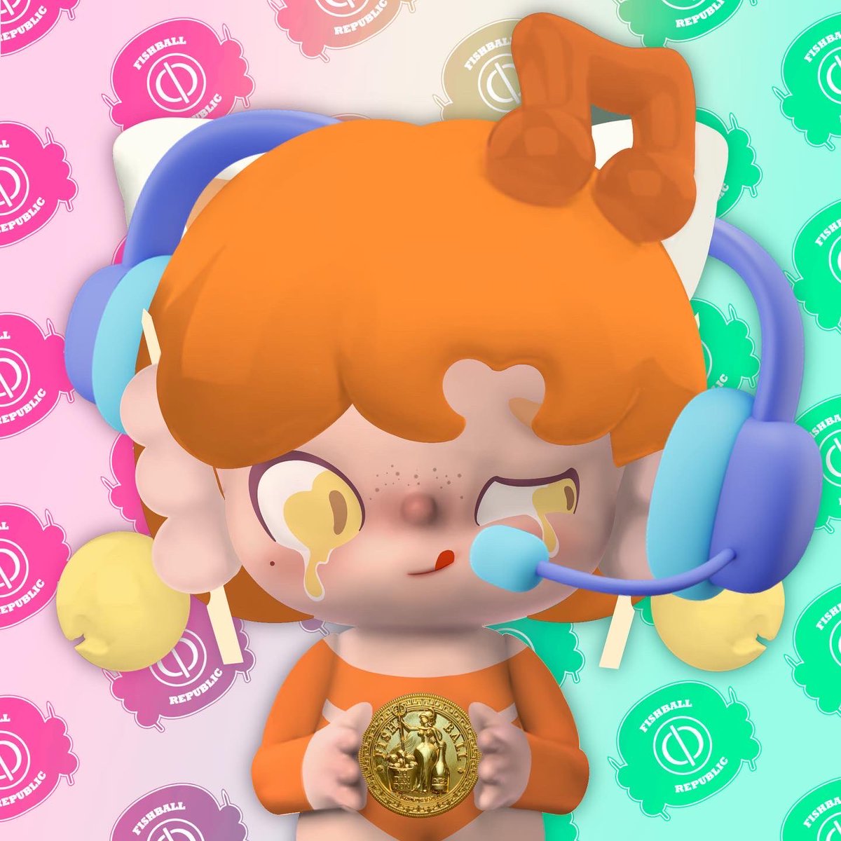 FishballRep's tweet image. Fishballs, Let’s welcome DJ Angus to the Fishball Family! 😚

魚蛋們，一起歡迎 張若錡 加入魚蛋家庭吧！

#fishballrepublic #morethanpixels #maythefishballsbewithu #nft