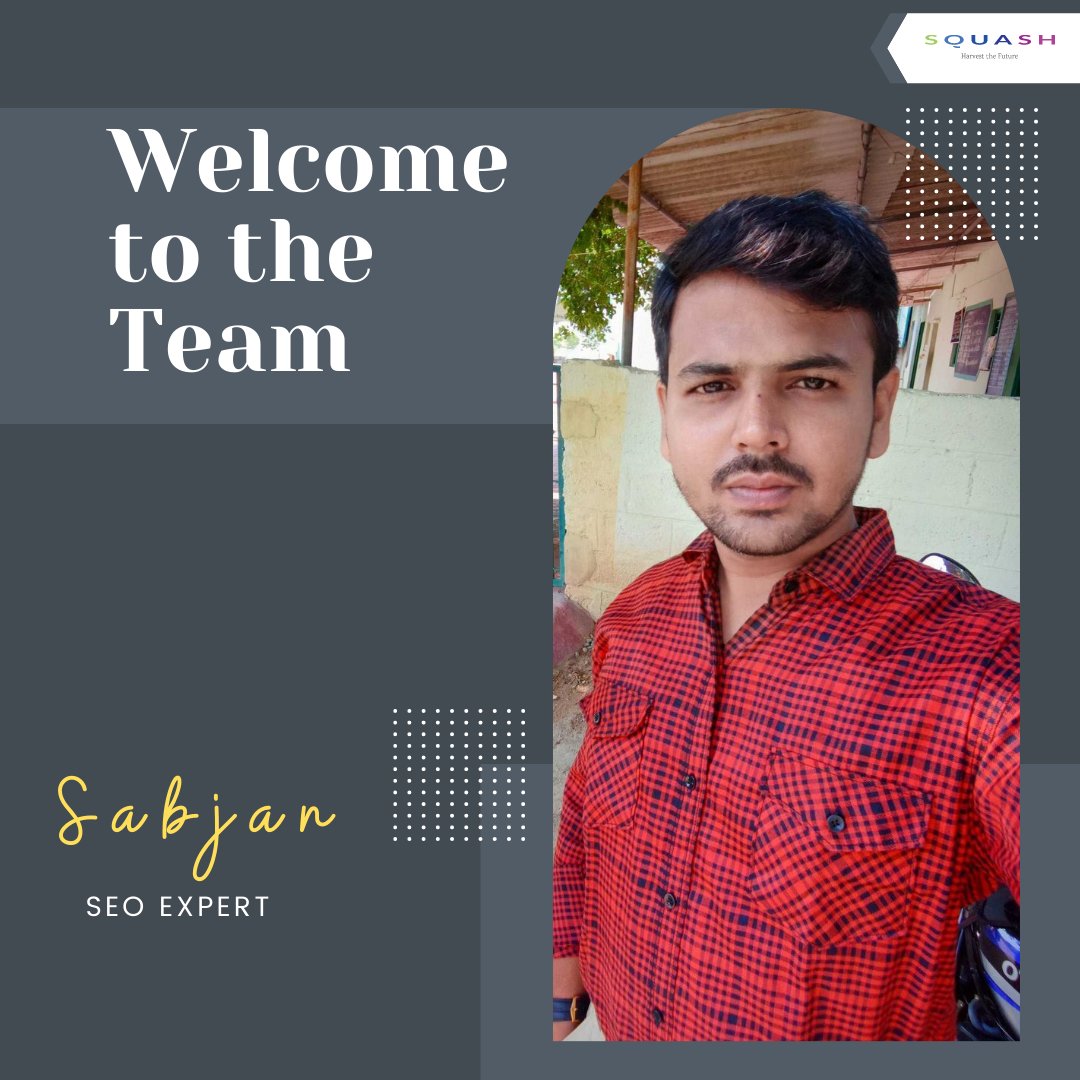 squashapps's tweet photo. A big congratulations on your new role! π₯³We welcome you to the team on behalf of the members and supervisors. We are delighted, excited, and looking forward to working with you. π
#welcome #growingtogether #seoexpert #branding #squashapps #digitalmarketing #development https://t.co/S2UW5GB7MC