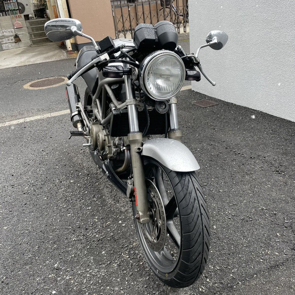 ホンダVTR250走行距離10533kmハリケーンハンドル