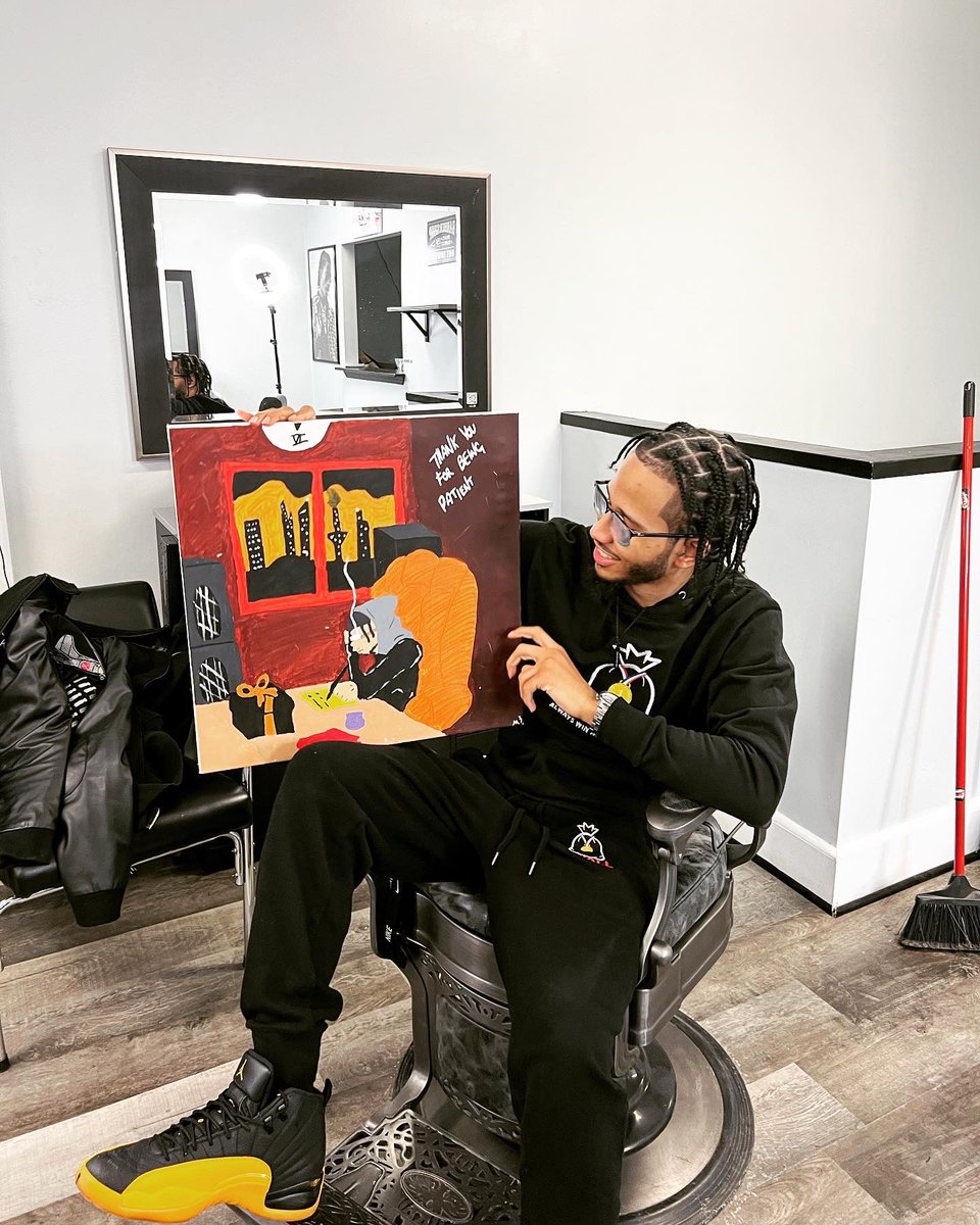 WaylenDottery__'s tweet photo. This damn near a grammy to me “Thank You For Being Patient” available on all streaming services https://t.co/R927liZfRd https://t.co/LSNOyW8wLX