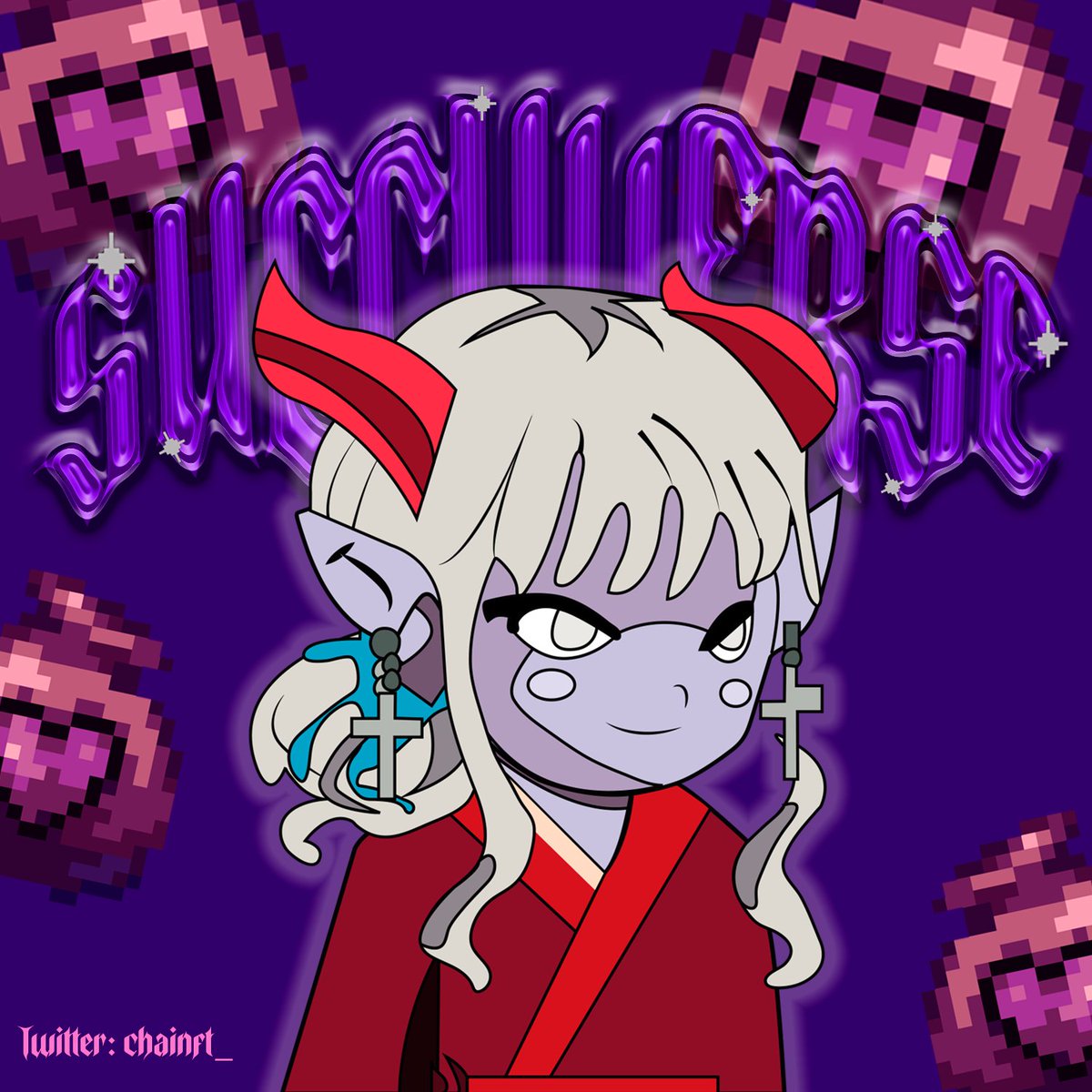 chainft__'s tweet photo. @succuverse MADE THIS ONE WITH LOTS OF LOVE GUYS! Hope u guys can watch it and ill promess if I get 2 the WL u wont regret of choosing me. @succuverse https://t.co/B9cAdb9WW6