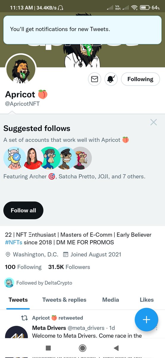 Gilgameshh_Nft's tweet photo. @ApricotNFT My Public Address to Receive ETH 0xd63A800644b286265970C7FE07131EB2aF8833e0

Pay me via Trust Wallet: https://t.co/TSbEOE43wP https://t.co/2J5FUTMnYT