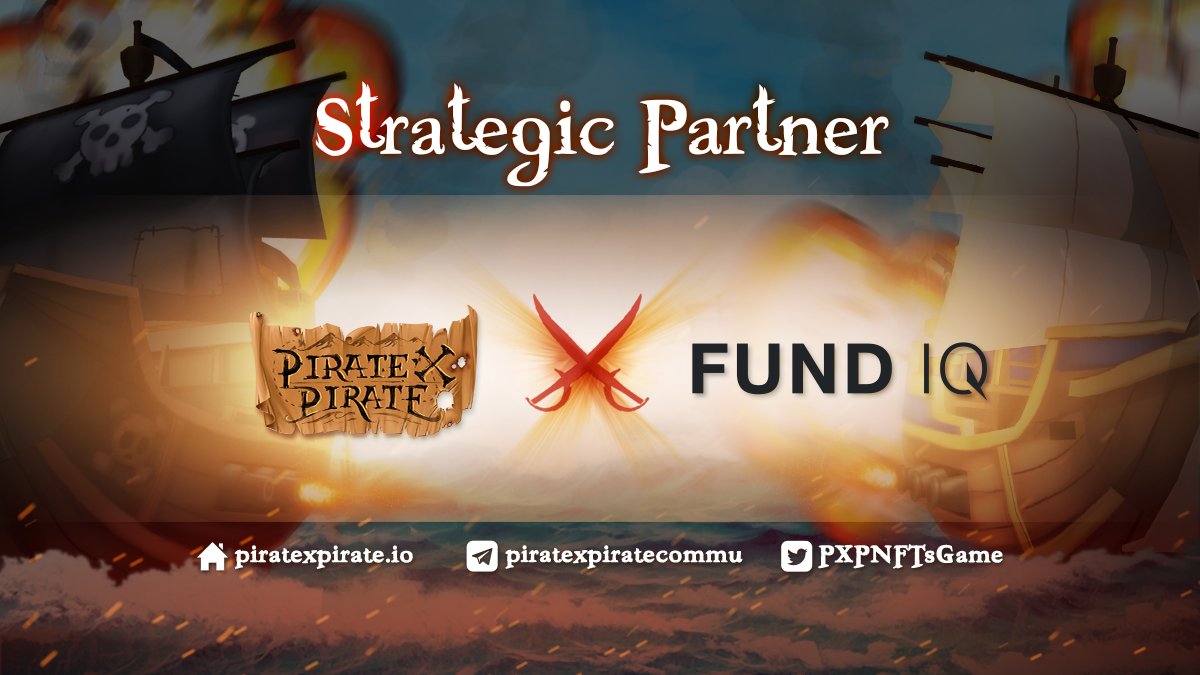 Welcome our new strategic partner 🎉

🔥 Fund-IQ is a fund specializing in investments in crypto and search projects. Our experience allows thousands of observations to get high settings and predict risks.

Website: fund-iq.com
#PirateXPirate #PXP #NFTGame #PlayToEarn