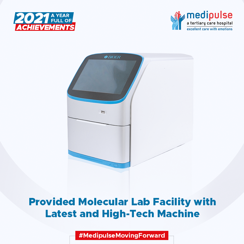MedipulseIndia's tweet photo. #MolecularLab facility at #MedipulseHospital provides specialized, high-complexity testing. It offers an extensive array of tests for additional disease-associated genetic variants. To know more, visit https://t.co/jQZ1BP3MZN
#MedipulseMovingForward #Achievements #Jodhpur https://t.co/7mSHULgCVL