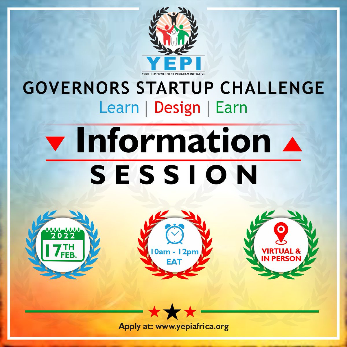 YEPI Community (@yepiyouth) on Twitter photo Are you thinking of applying for the <a href="/YEPI_GSC/">Governors Startup Challenge</a> ? How do you answer the essays questions? Join us virtually today at 10:00am, and gain insights on how to submit a successful application. Register now at bit.ly/36hf0FL to secure your spot. #GSC2022 #YEPIinspiration Are you thinking of applying for the <a href="/YEPI_GSC/">Governors Startup Challenge</a> ? How do you answer the essays questions? Join us virtually today at 10:00am, and gain insights on how to submit a successful application. Register now at bit.ly/36hf0FL to secure your spot. #GSC2022 #YEPIinspiration