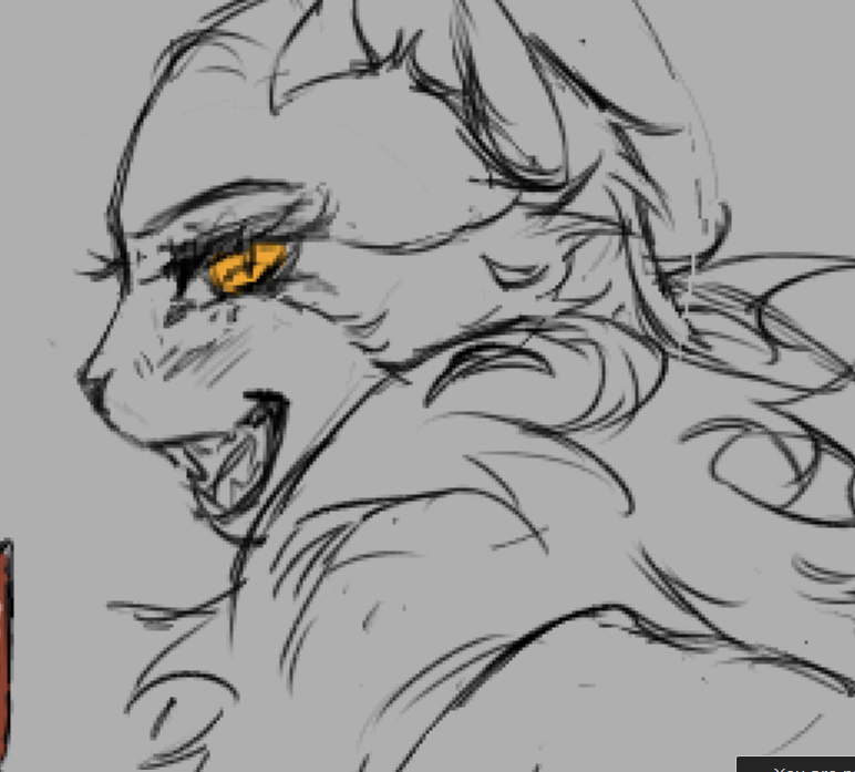 wip of some gals (+ jaypaw)