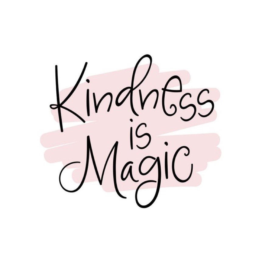 PresenterNicky's tweet image. Be kind - #RandomActsOfKindness Today and always.
