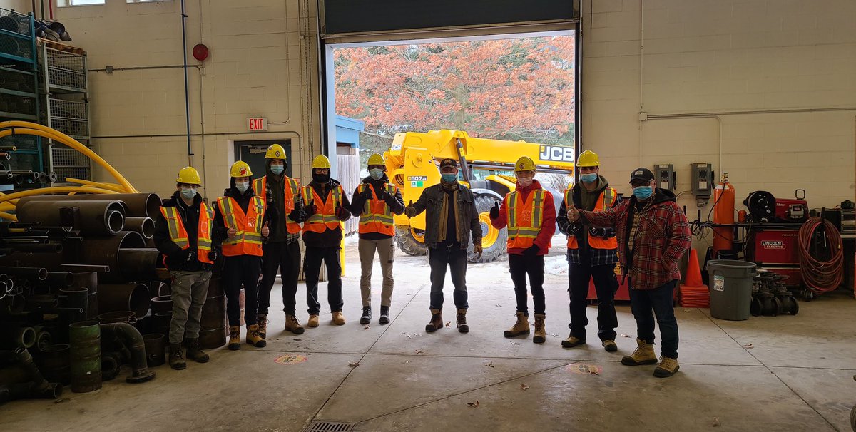 UA 527 Plumbing Pre-Apprenticeship students finishing up training before they go out to work with contractors full time next week. <a href="/wrdsb/">Waterloo Region DSB</a> <a href="/OYAP_WRDSB/">WRDSB OYAP</a> #skilledtrades #oyap