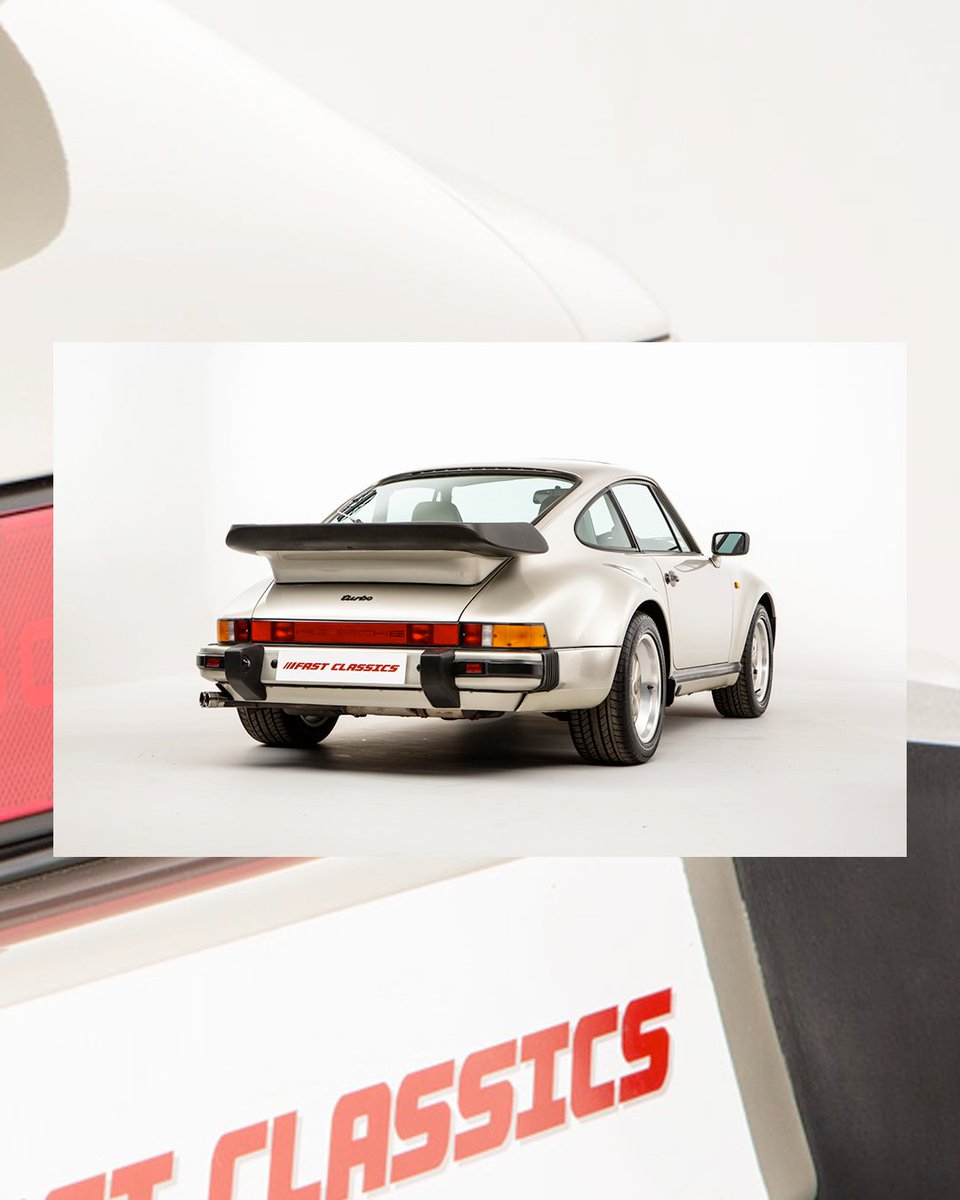 The presence of the 930 Turbo is indisputable, with its pronounced arches and Whale Tail rear spoiler now staple symbols of the iconic air-cooled generation.

#Porsche930Turbo #930Turbo #AirCooled