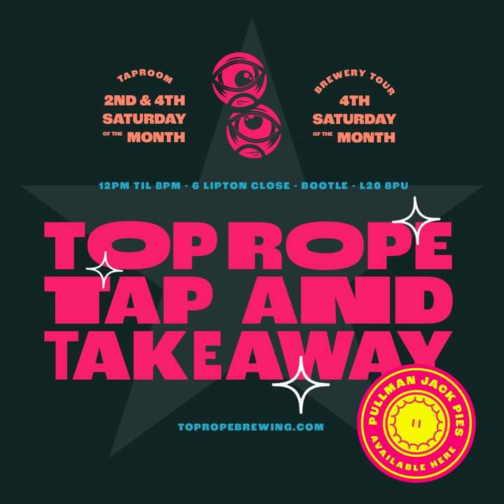 LivBeerCo's tweet image. The @TopRopeBrewing guys have a fair bit going on this month...

Taproom Action //

Wrestling Quiz tonight at @HOS_Liverpool - 7.30pm //

Evening with Scott Garland at the Brewery on 11th March...