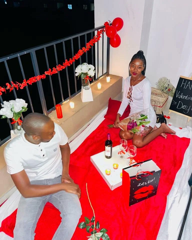 Blissful Moments SA on X: "Date Night indoor setup for couples in Johannesburg. Birthday surprise, anniversary, proposals and Date Night setups. To book or enquire about packages, whatsapp 0727432462 #TheWifeShowmax #AskAMan #MnakwethuHappilyEverAfter #