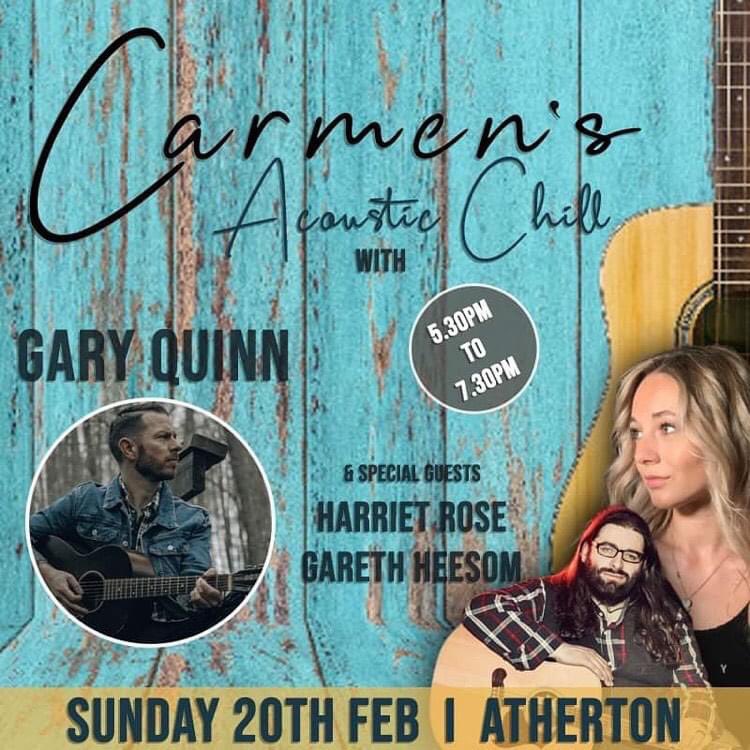 Coming up this weekend I’m heading over to Manchester with @GaryQuinnMusic and @HeesomMusic 🤩