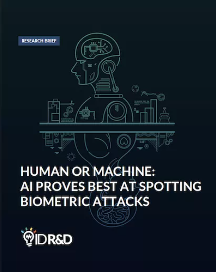RealSteveCook's tweet photo. Download our free whitepaper on Human or Machine: #AI Proves Best at Spotting #Biometric Attacks. No sign-up required: https://t.co/JS97rIKcj3

@ID_RnD #biometrics #authentication #digitalidentity #livenessdetection #fintech #innovation #fraud  #machinelearning #security https://t.co/SaU2AjDUdN