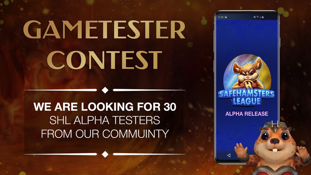 LeagueHamsters's tweet photo. 🚀GAMETESTER CONTEST!!🎮

With the second test release for Alpha dropping soon, we will be choosing 30 people from our community to test that!

🐹Like, repost and fill out the form below to participate!

https://t.co/J8CySkaYP0

🤩Great news to come for future testers! Just wait! https://t.co/XDUicLP3uo