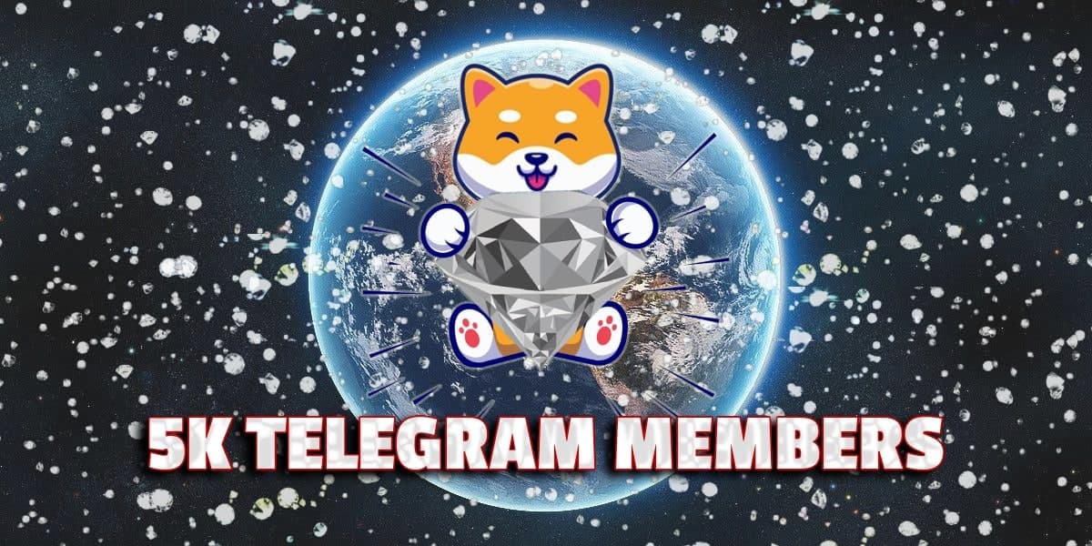 We hit 5k Telegram Members!! 

#shiba #bsc #bnb #btc