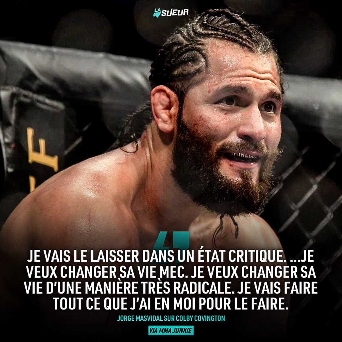Jorge Masvidal veut changer la vie de Colby Covington 🗣