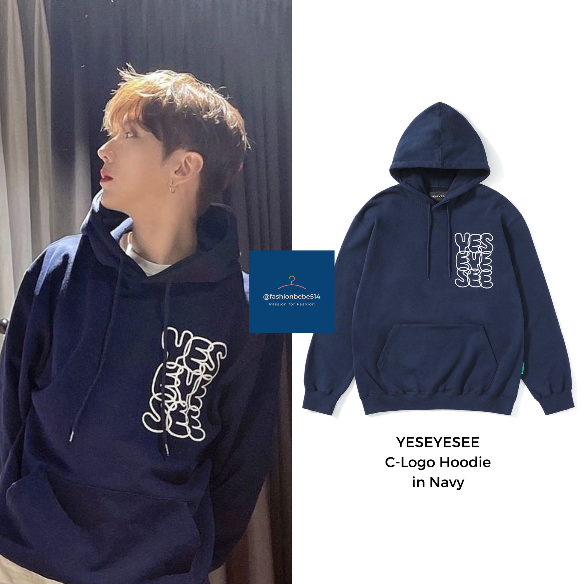 ◇YESEYESEE◇ YES Dyed Single Hoodie Blue Fashionbebe514 on X:
