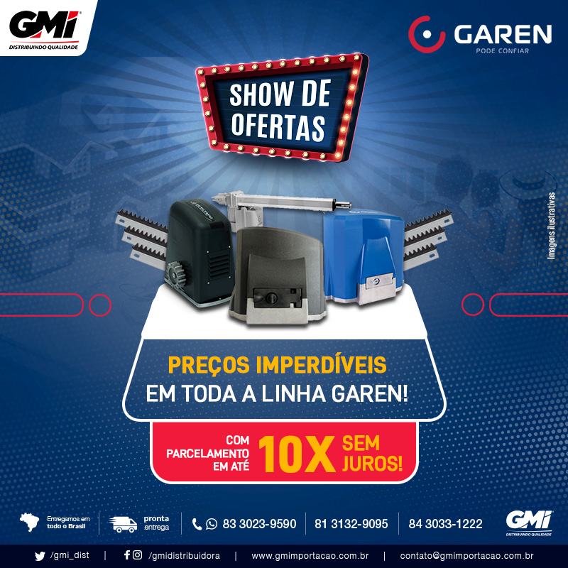 gmi_dist's tweet photo. Toda a linha Garen em até 10X sem juros e com preços super especiais na GMI!
#gmidistribuidora #garen #oferta https://t.co/frphkuP3ER