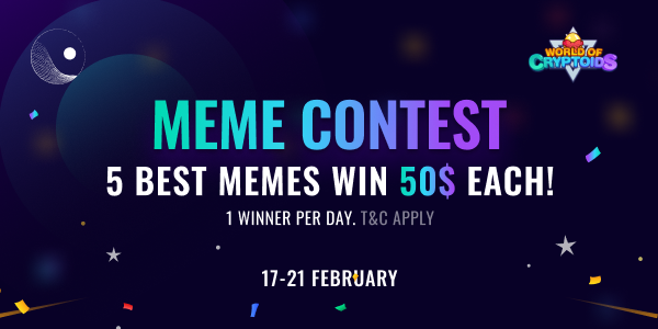 🛸 New #Contest alert 🚨

📢 <a href="/GenShards/">Genesis Shards</a> is hosting #MemeContest on #HyperFyre 

💰 $250 in $BUSD to be won! 
🍄 $50 $BUSD each to 5 winners 
⏰ 4 days remaining

💠 Participate now: app.fyre.hypersign.id/form/genesis-s…

Learn more about HyperFyre⇢ fyre.hypersign.id