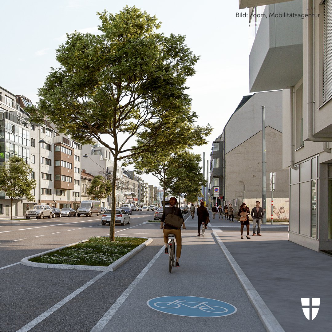 Wir bauen über 14km neue Verbindungen im Hauptradwegnetz und sorgen damit für durchgängige Rad-Routen in der Donaustadt! Alle Infos: wien.gv.at/verkehr-stadte…