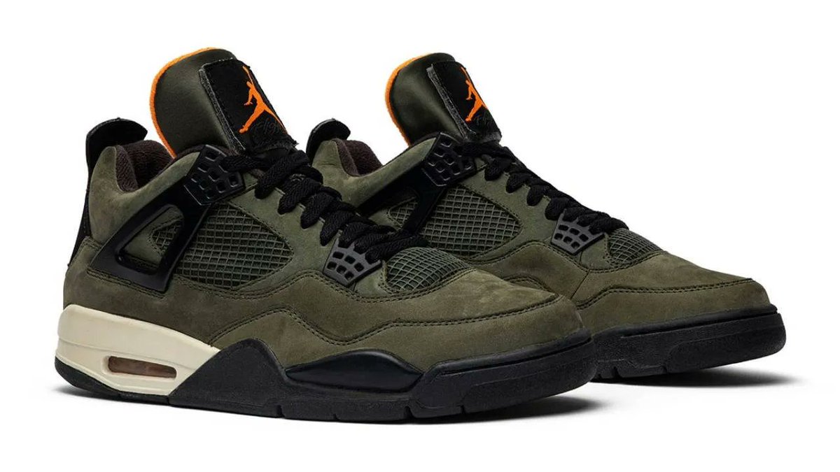 The UNDEFEATED x Air Jordan 4 "Olive" could finally see a wider release in 2022 🫒 

READ: thesolesupplier.co.uk/news/the-undef…