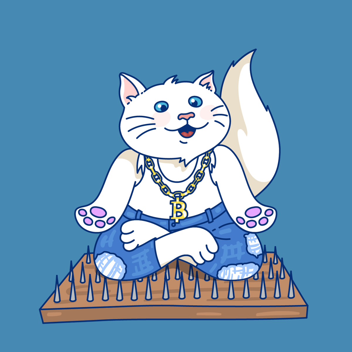 mcatsnft's tweet photo. Meet Meditating Bitcoin Cat #11.

Minted for free. Sold for 0.33 ETH!
https://t.co/ckkS4S4Shv

Adopt your cat at: https://t.co/8v2jHTGk8C

#NFTProject #NFT #MintingNow #Cats #meditation https://t.co/H3WbCvoc85