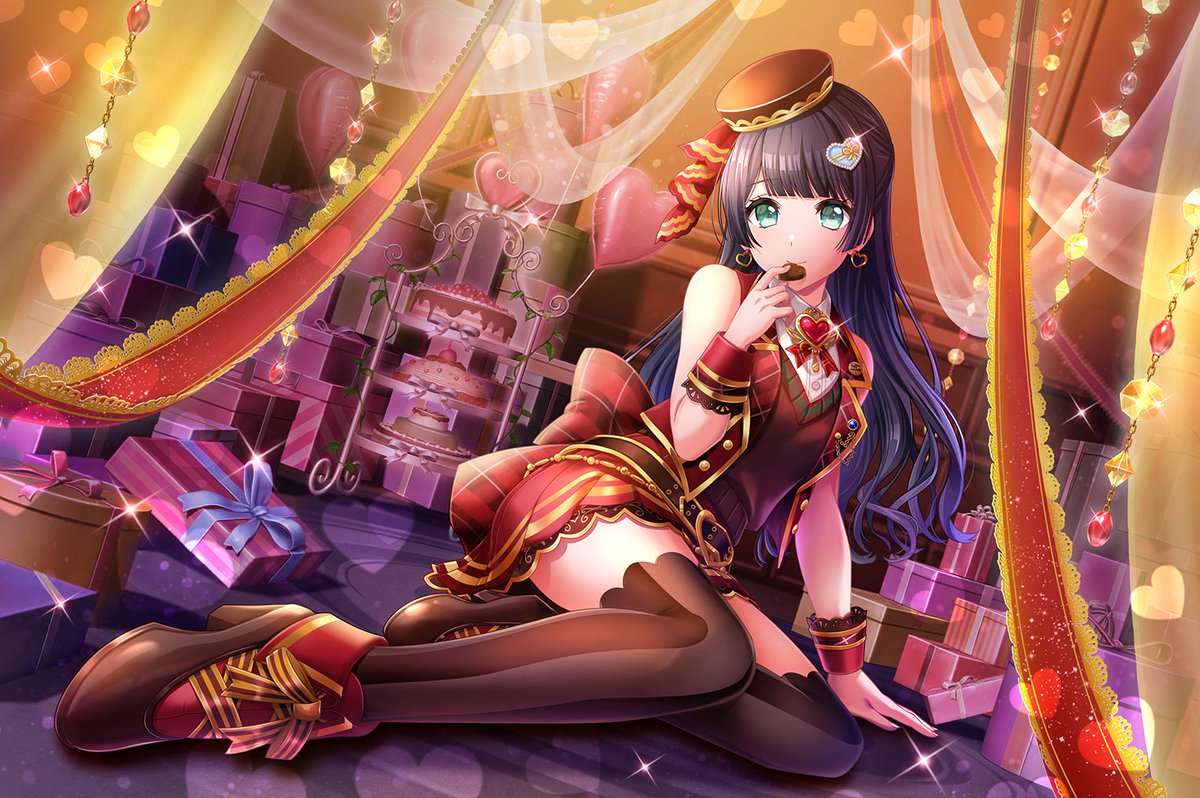 D4DJ_game_EN's tweet photo. 🏆EVENT REWARD🏆

★3 Rei Togetsu [Secret Love On The Lips]

Get this exclusive Member by gathering Event Pts in "Chocolatier's Quartet"!

📆Event Period:
2/16 2:00 AM ~ 2/22 7:59 AM UTC

#D4DJ #GroovyMix https://t.co/mvw01lKV00