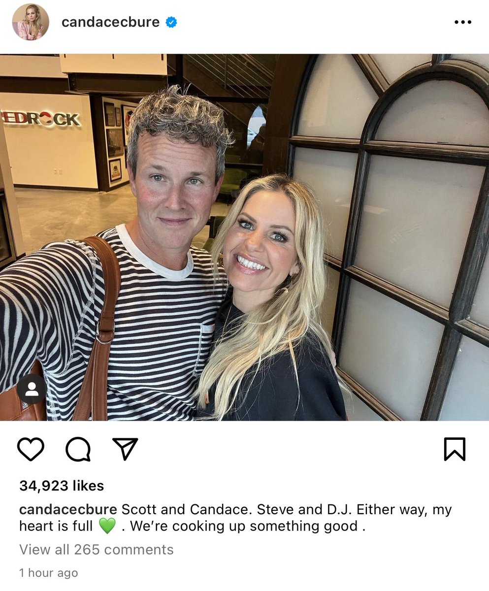 SteveAndDJ's tweet photo. Candace and Scott are โcooking up something good.โ ๐๐ #Steej #FullHouse
๐ท candacecbureโs IG https://t.co/764GYLabFC https://t.co/LErwVObwJ3