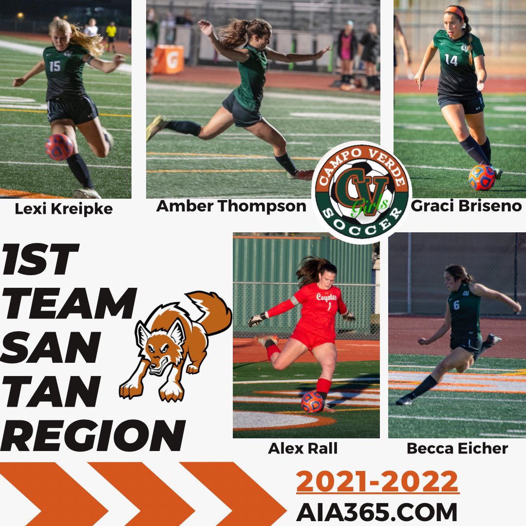 CV Girls Soccer 1st Team San Tan Region 2021-2022! ⚽️💚 <a href="/CVHSYotes/">CVHS Updates</a>