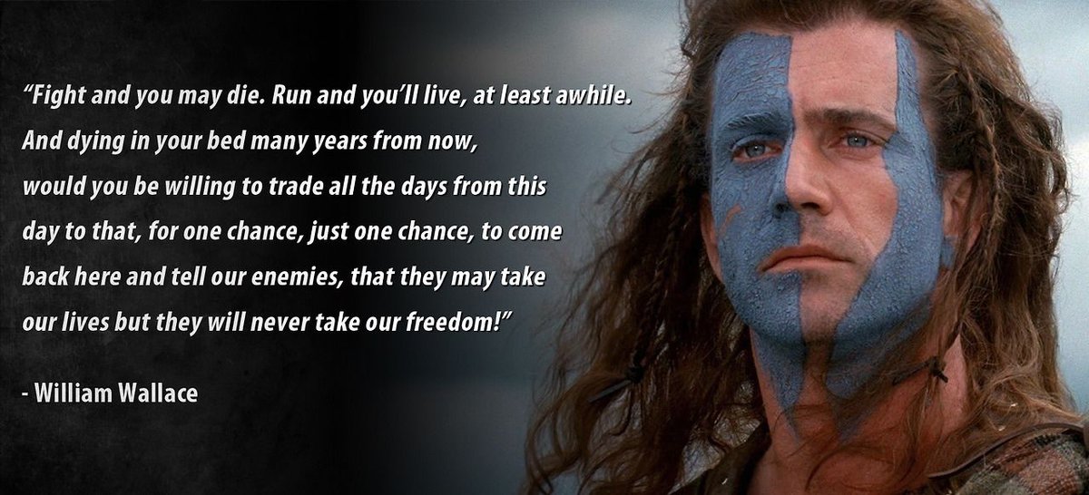 CryptoDog_'s tweet photo. #williamwallace #braveheart https://t.co/XsODIvWhyv