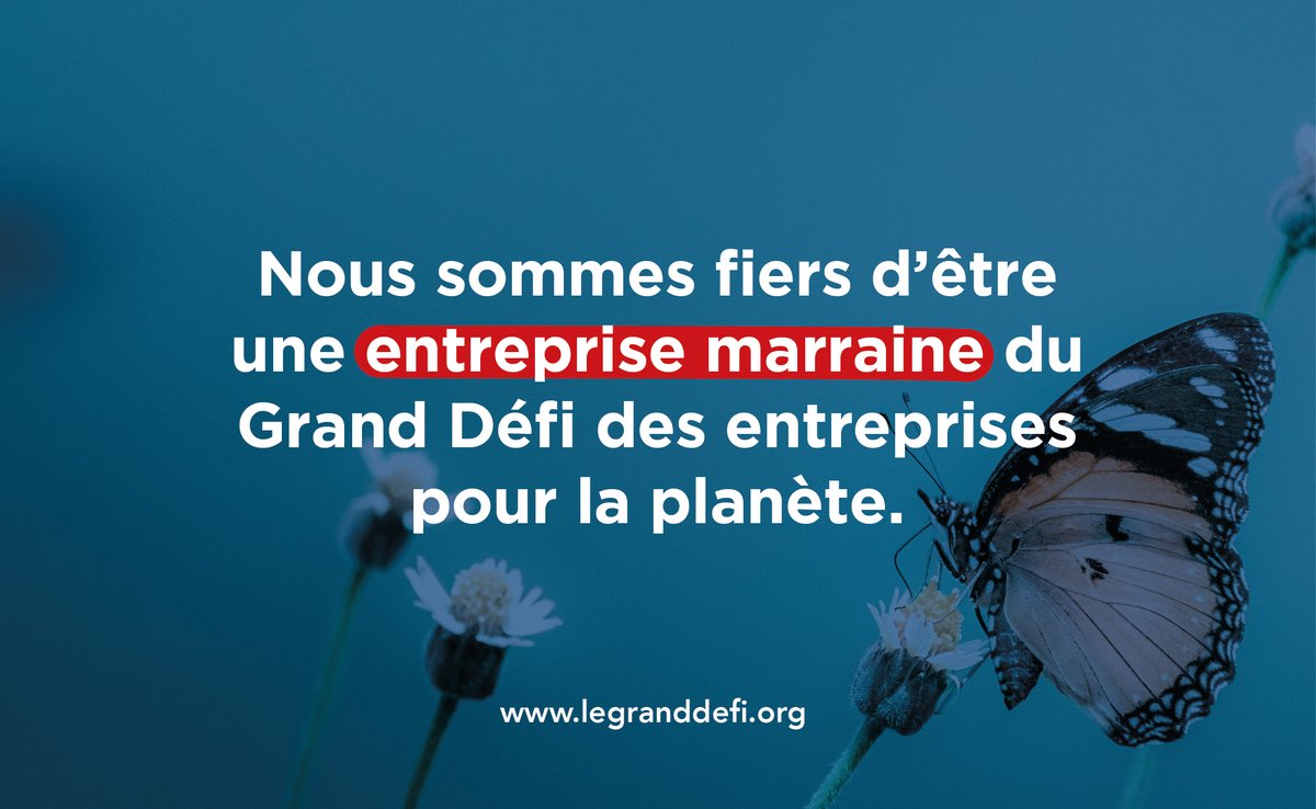 GreenFlex's tweet photo. Nous rejoignons @Le_Grand_Defi pour accroître des entreprises dans leur engagement pour le #climat et la #biodiversité ! #GrandDefi #environnement https://t.co/psi1Td0uMv
