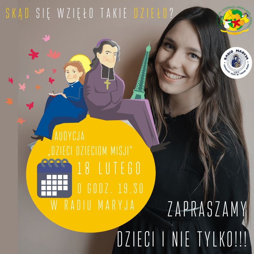 pdm_missio's tweet photo. [MEDIA DLA MISJI] 🇻🇦💯lat❗💛🤍🆕
Skąd się wzięło takie Dzieło? O korzeniach, o niezwykłym życiu bp. Karola, założyciela #PDMD w kolejnej audycji misyjnej opowie nam redaktor Agata Mieczkowska w @RadioMaryja📻🎙 https://t.co/F0DNhgeknN