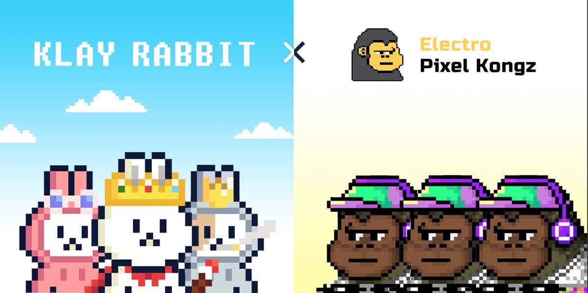 Electro pixel kongz tweet media
